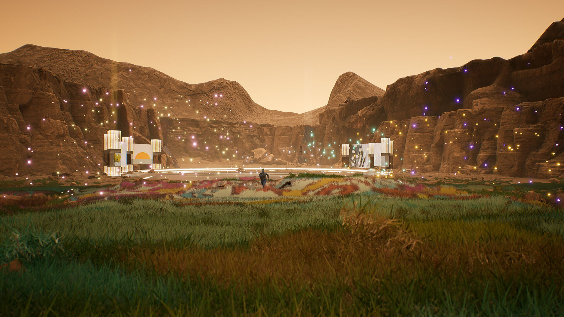 Cosmic Circle Showcase Place 3D model_6