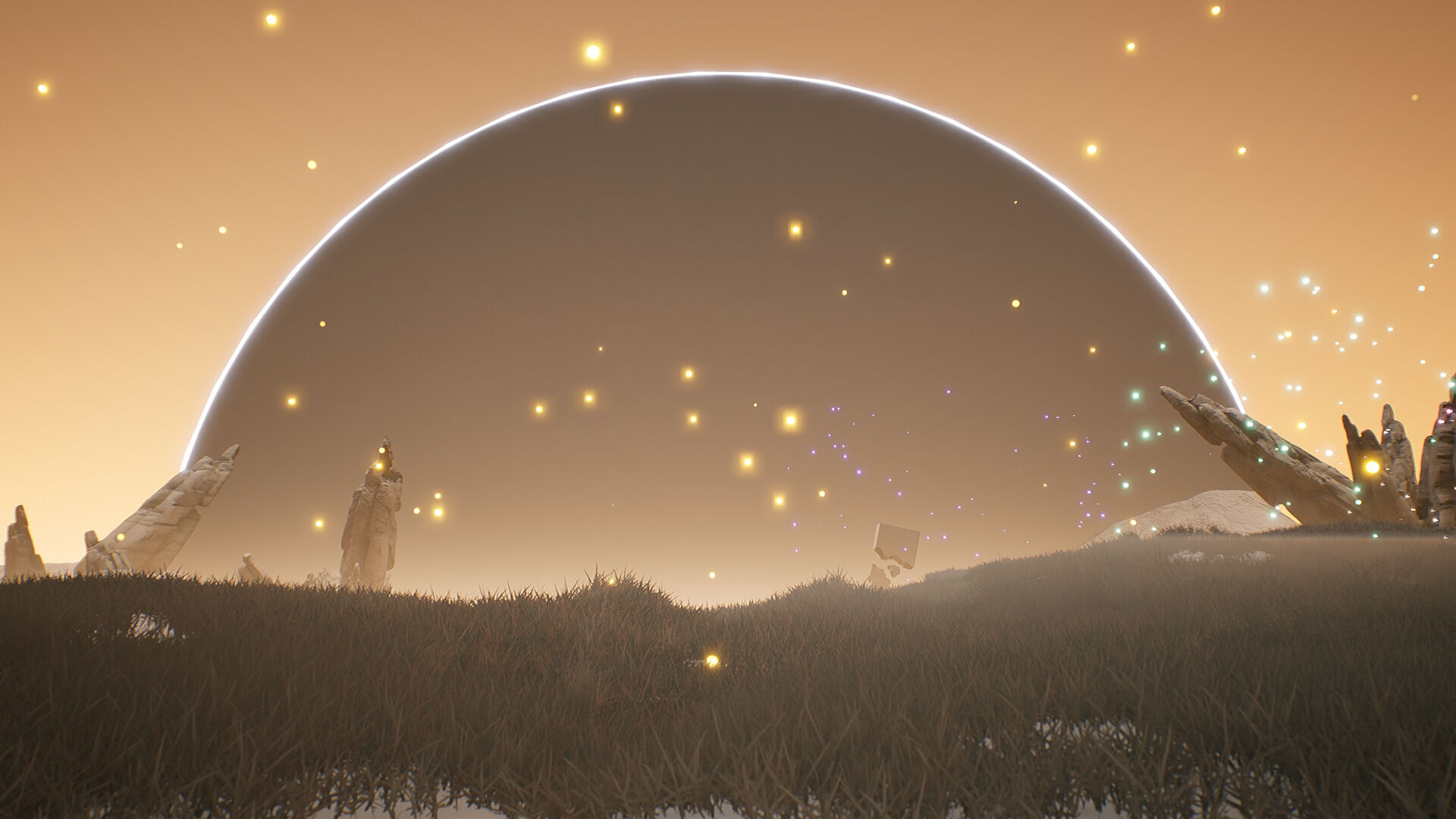 Cosmic Circle Showcase Place 3D model_19