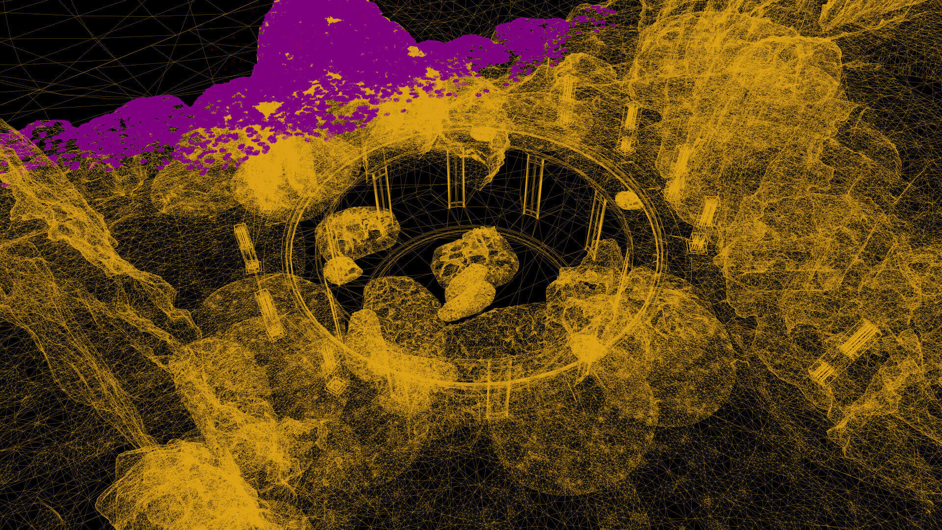 Cosmic Circle Showcase Place 3D model_22