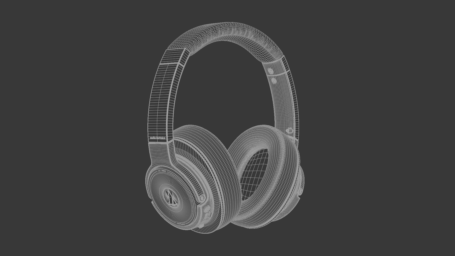 Audio Technica ATH-SR50BT Wireless Headphones 3D model_6