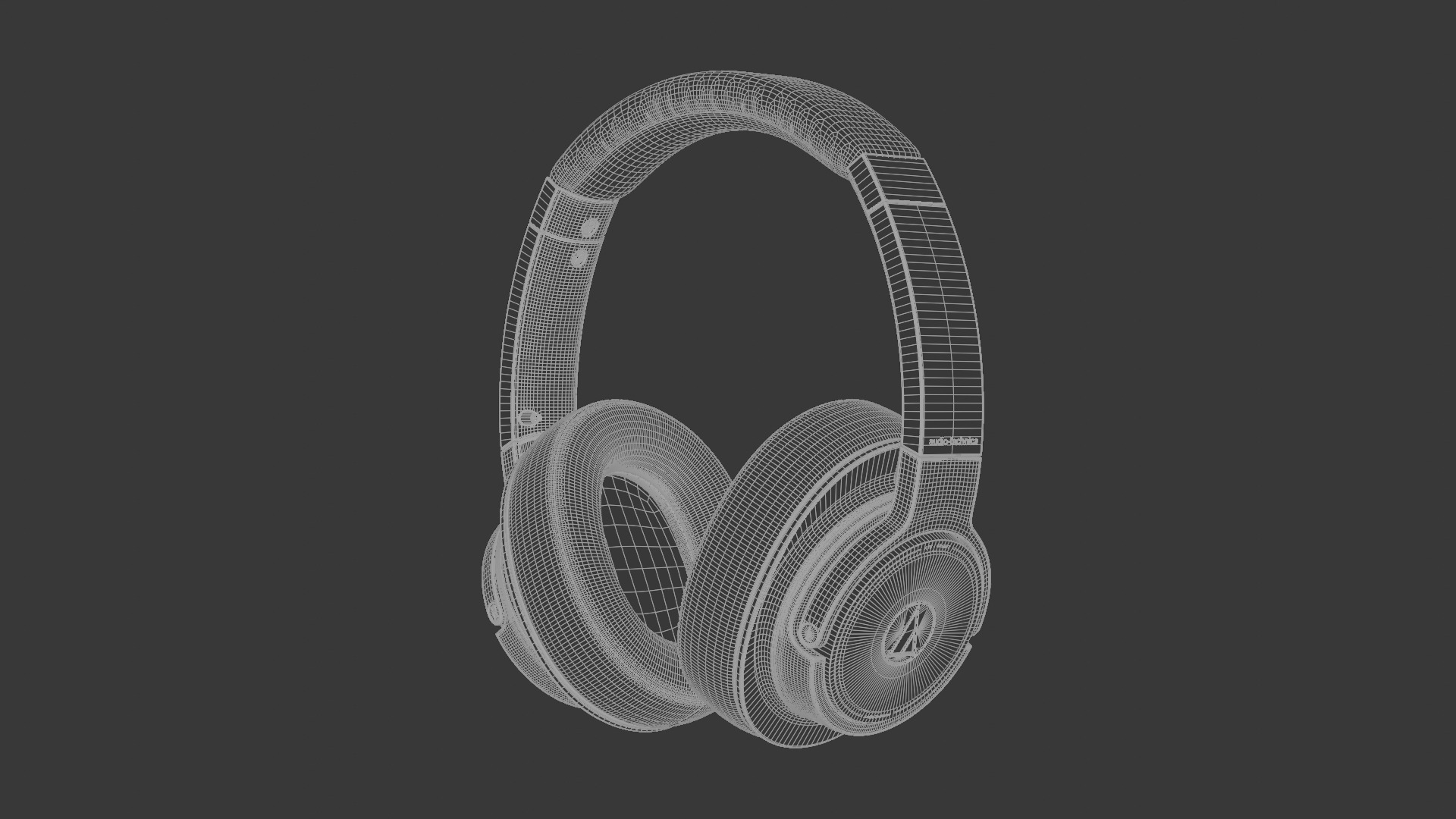 Audio Technica ATH-SR50BT Wireless Headphones 3D model_12