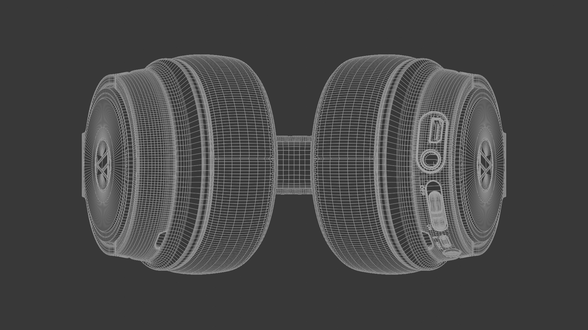 Audio Technica ATH-SR50BT Wireless Headphones 3D model_20