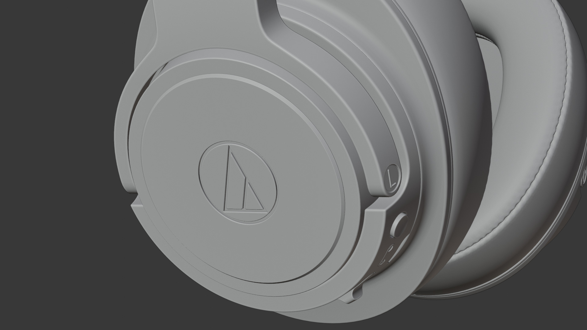 Audio Technica ATH-SR50BT Wireless Headphones 3D model_17