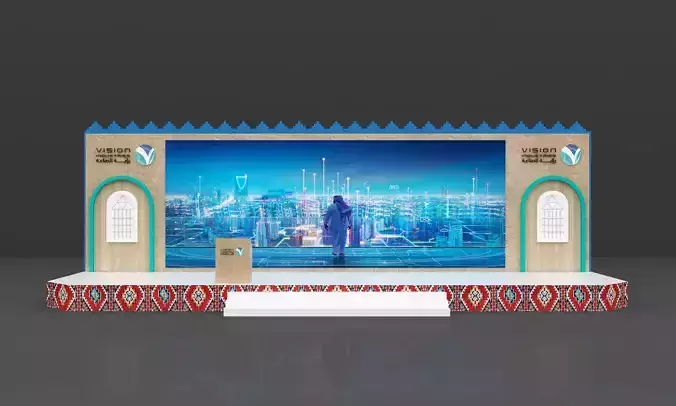 Najdi Cultural Theatre 3D model