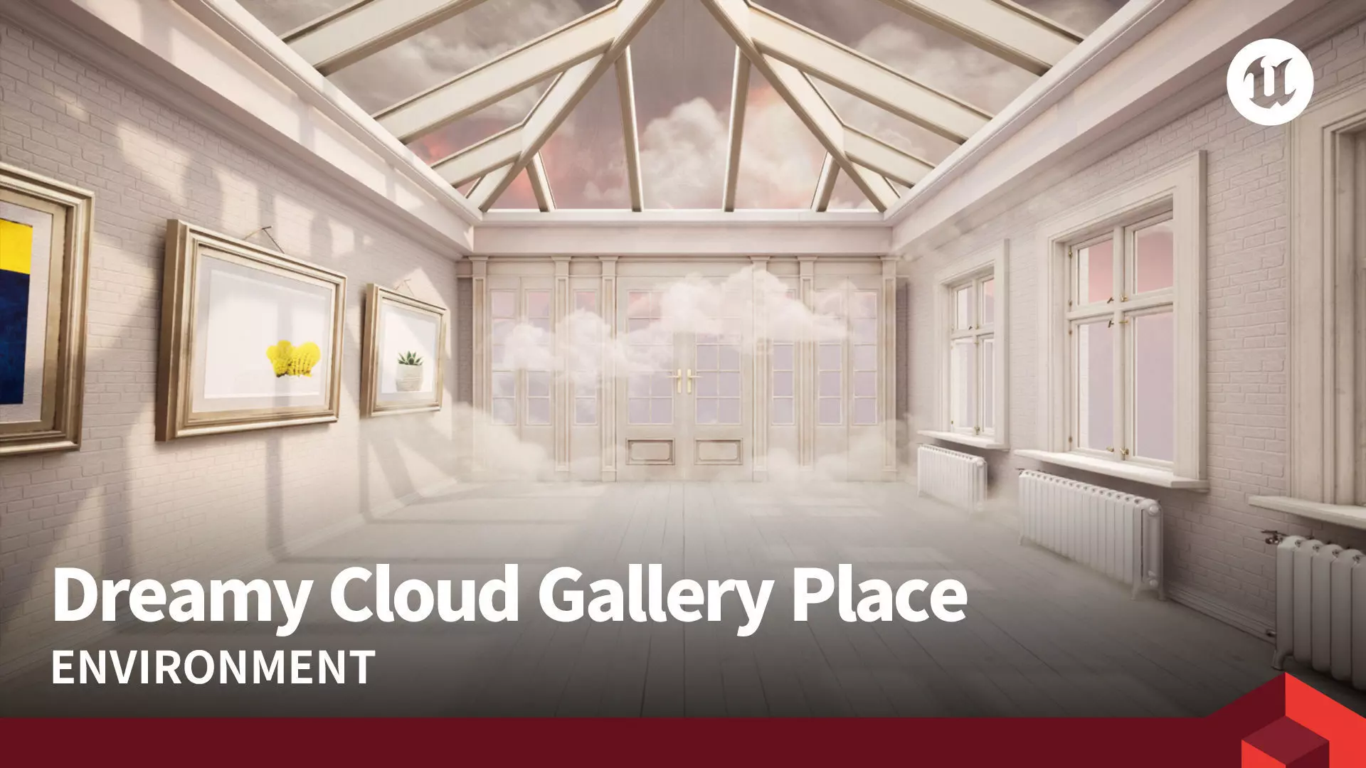 Dreamy Cloud Gallery Place 3D model_0