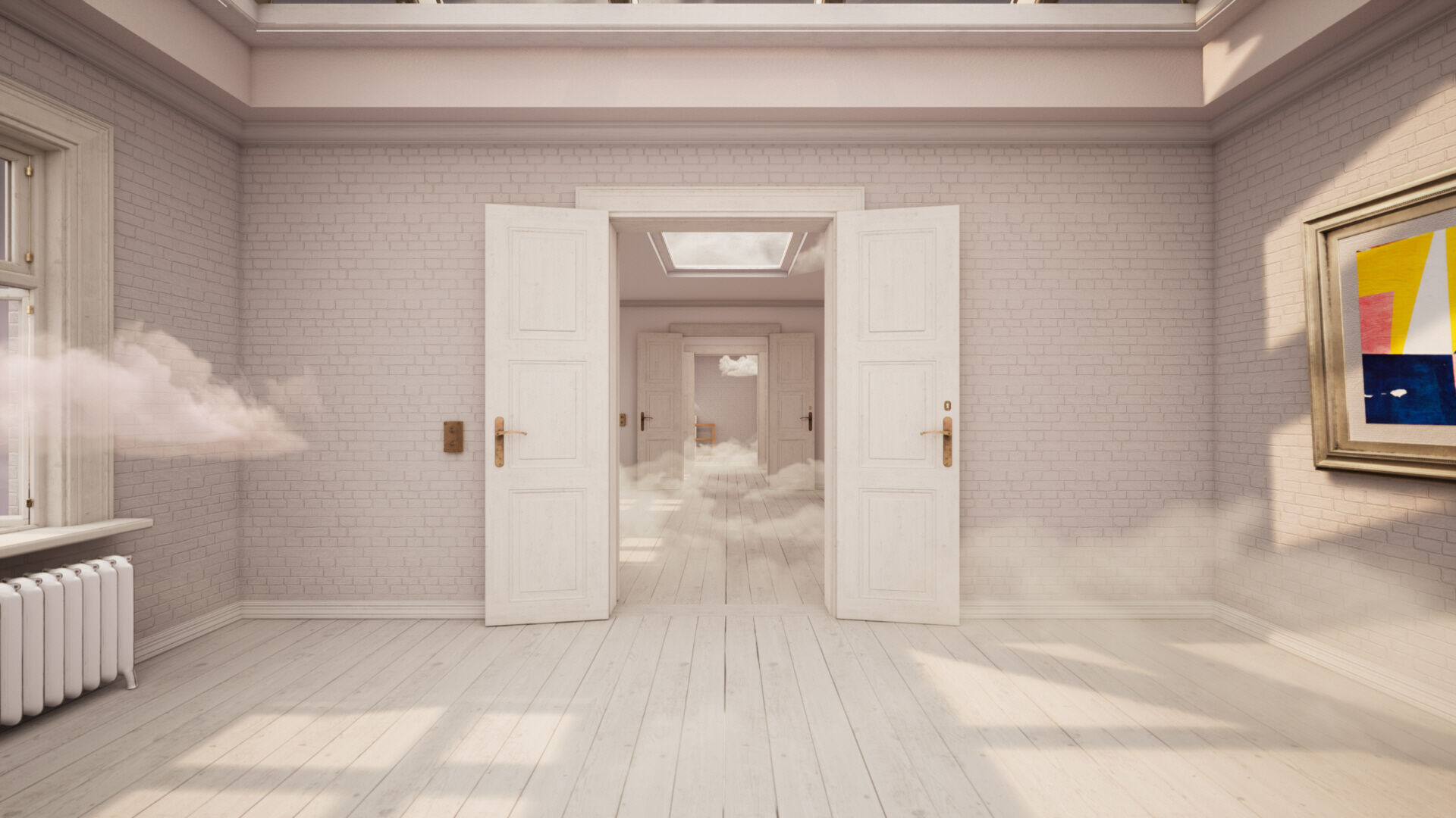 Dreamy Cloud Gallery Place 3D model_8