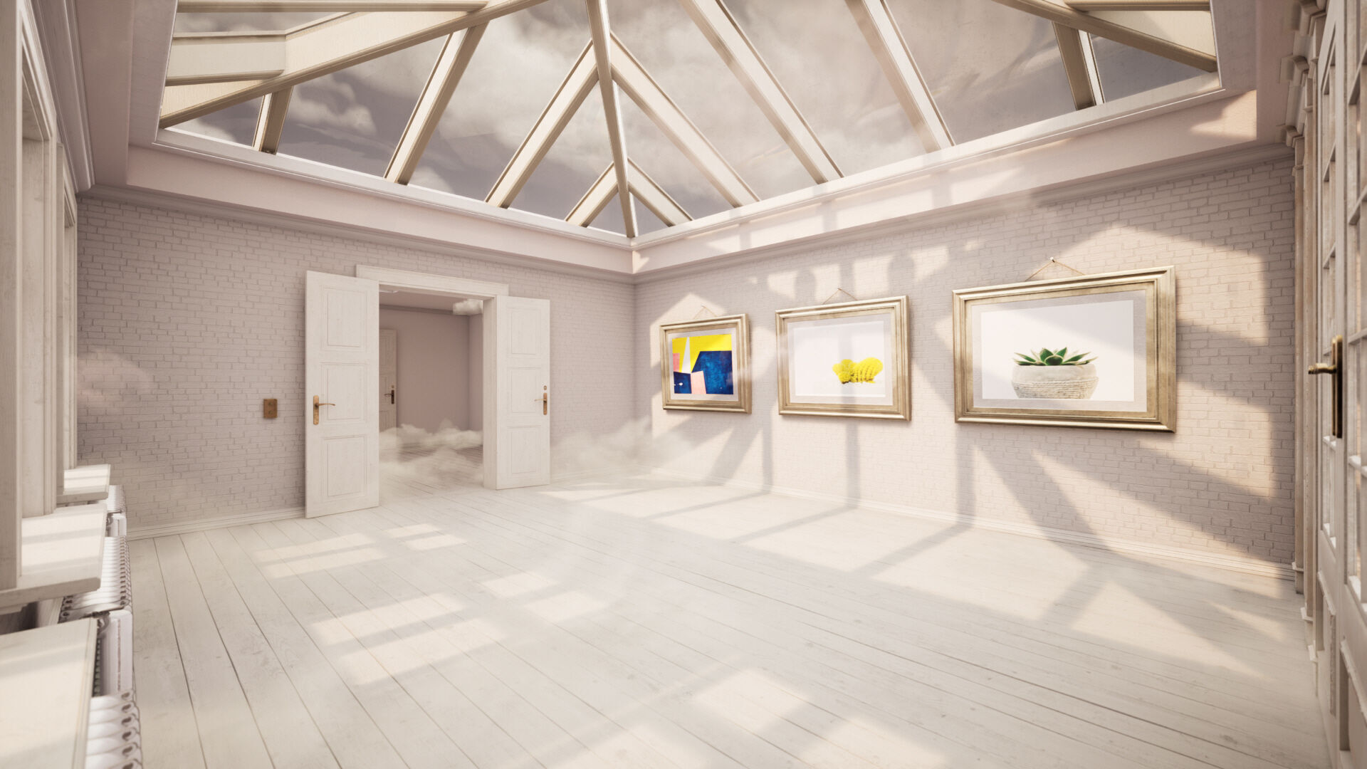 Dreamy Cloud Gallery Place 3D model_7