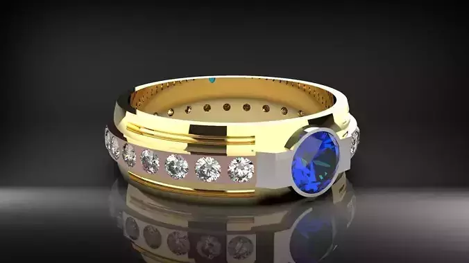 costom desing mens uniq ring 3D print model costom desing mens uniq ring 3D print model