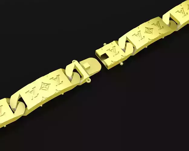 A22A Fashion LV Style Bracelets for Men