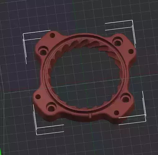 ThrottleBodySpacer with Spiral Mustang upgrade to 80mm or not 3D print model