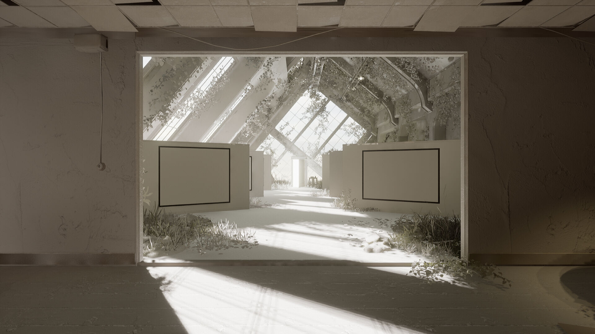 Warped Dimension Gallery Place 3D model_8