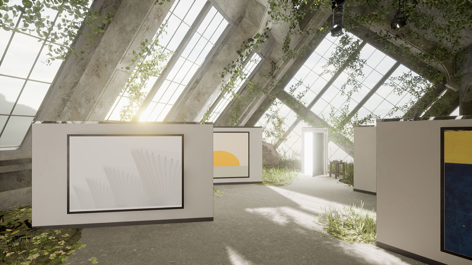 Warped Dimension Gallery Place 3D model_5