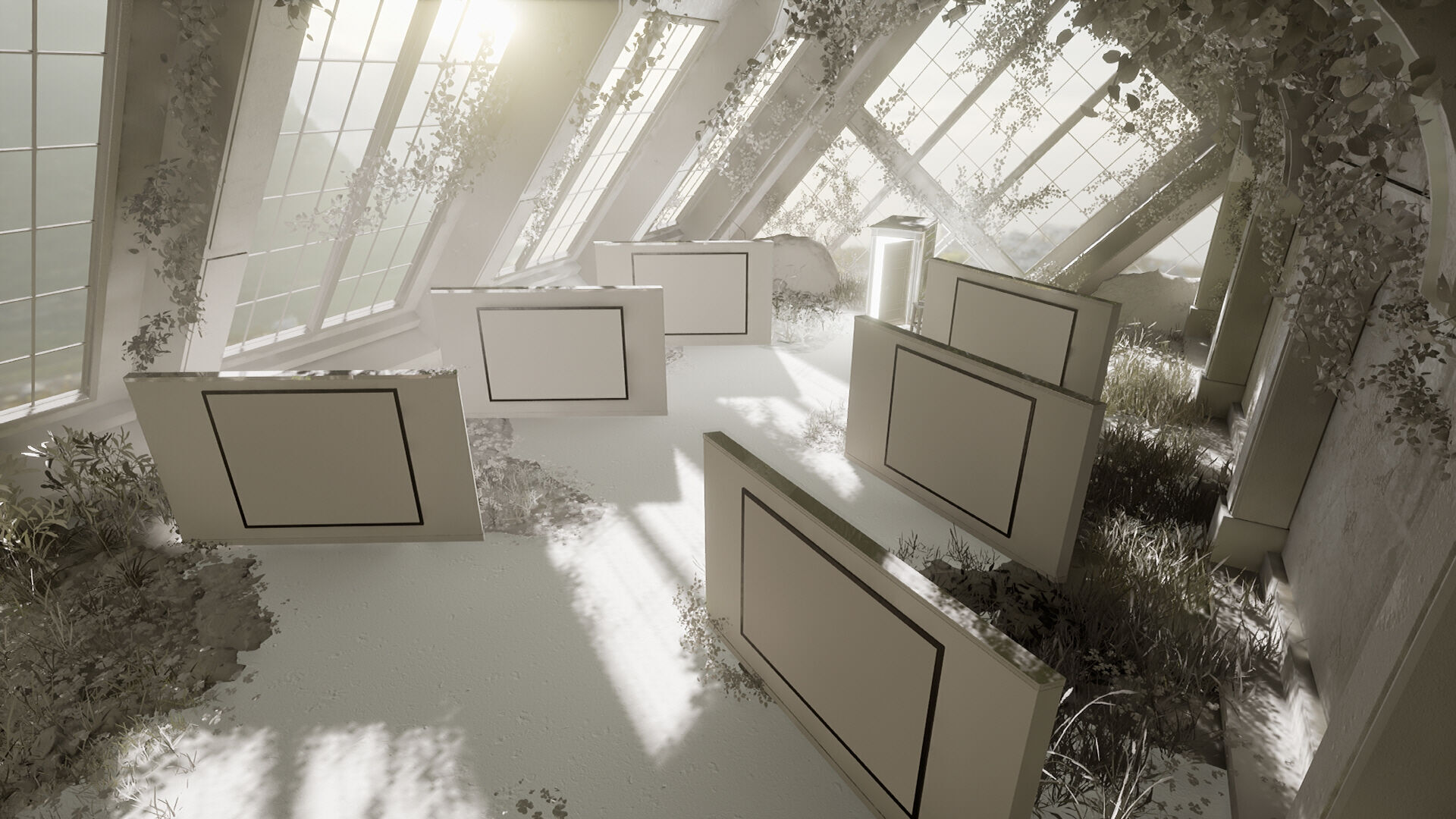 Warped Dimension Gallery Place 3D model_9