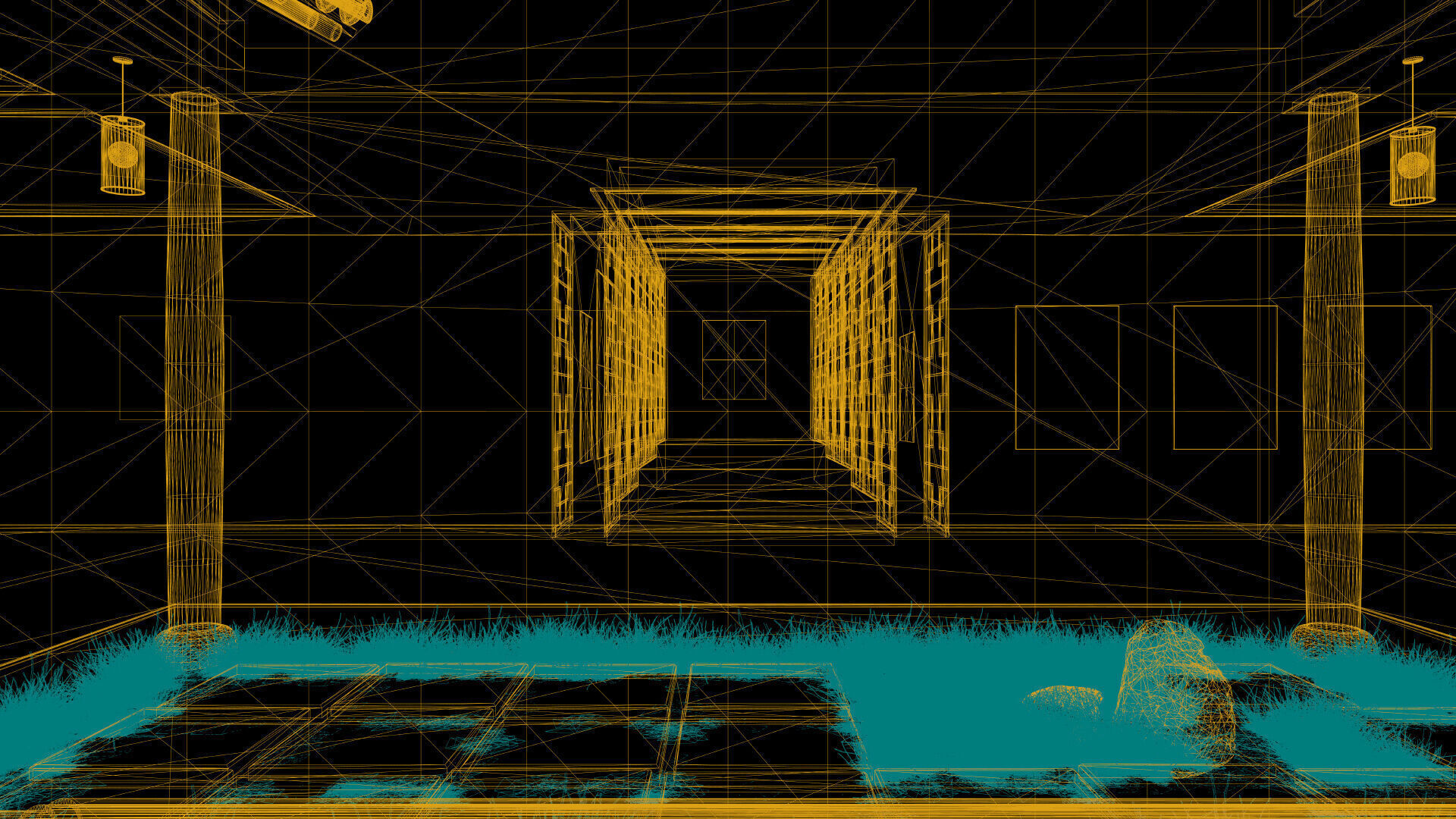 Hanok Korean Heritage Gallery Place 3D model_22