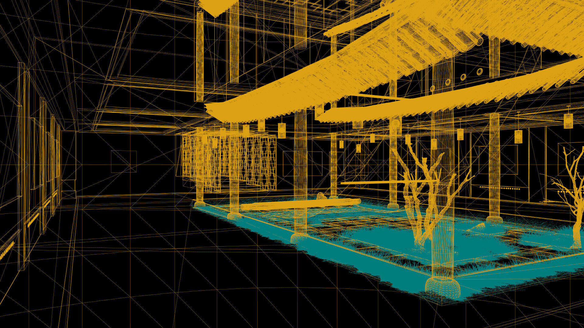 Hanok Korean Heritage Gallery Place 3D model_17