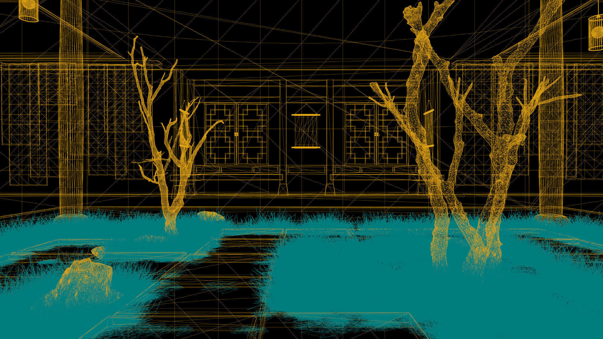 Hanok Korean Heritage Gallery Place 3D model_21