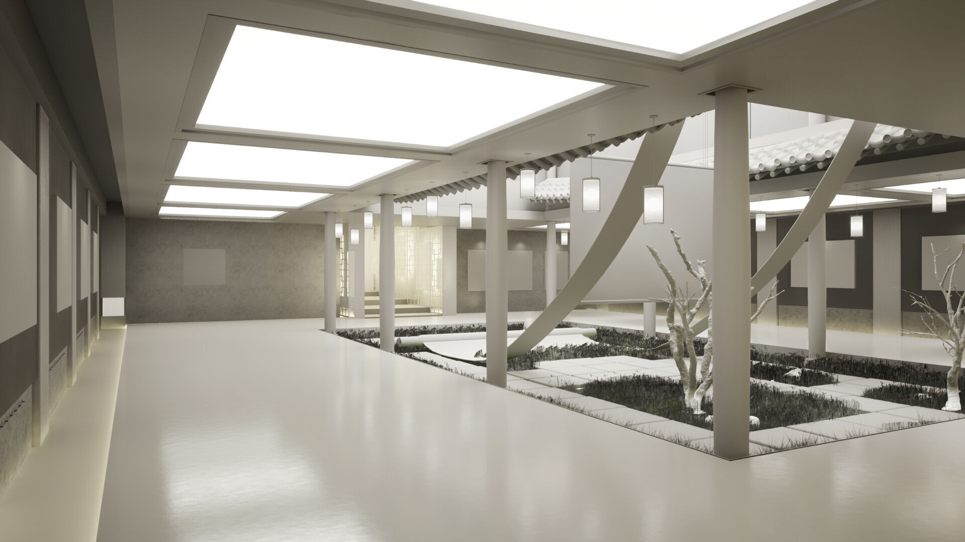 Hanok Korean Heritage Gallery Place 3D model_10