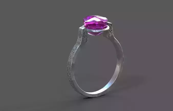 High-Quality 3D Ring Model