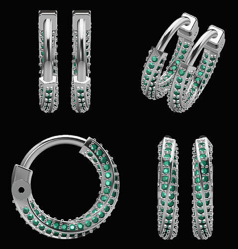 Earing 3D print model