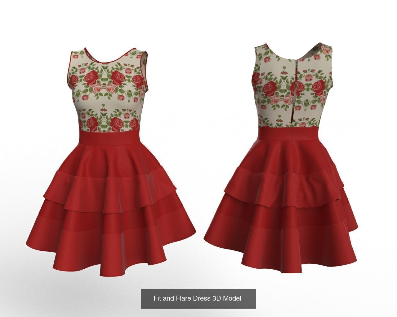 Collection of 52 Female Dresses Costumes for Femals _78