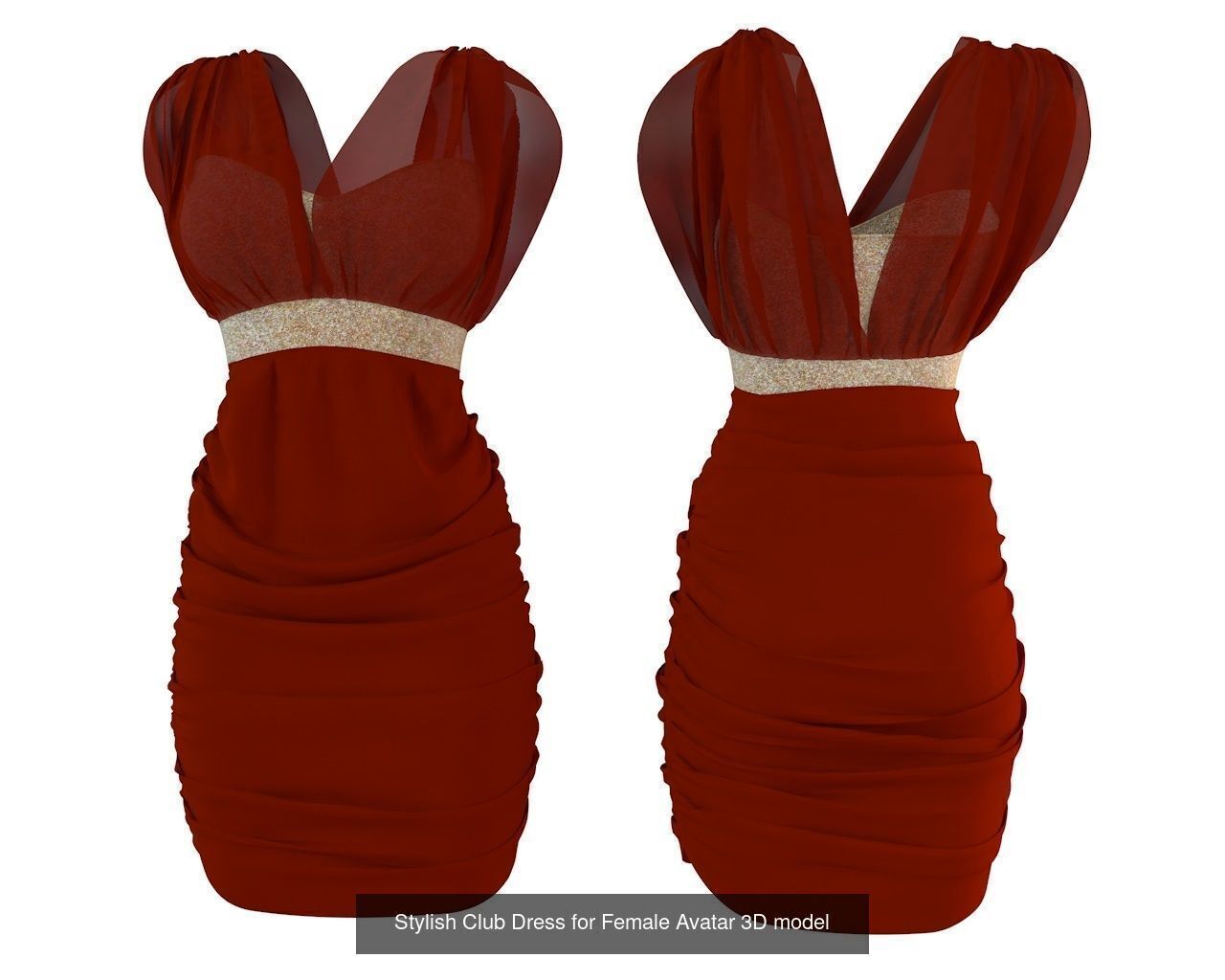 Collection of 52 Female Dresses Costumes for Femals _39