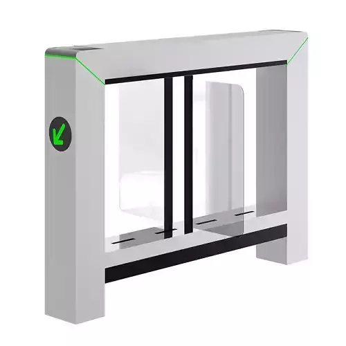 High-speed turnstile with swing doors-2