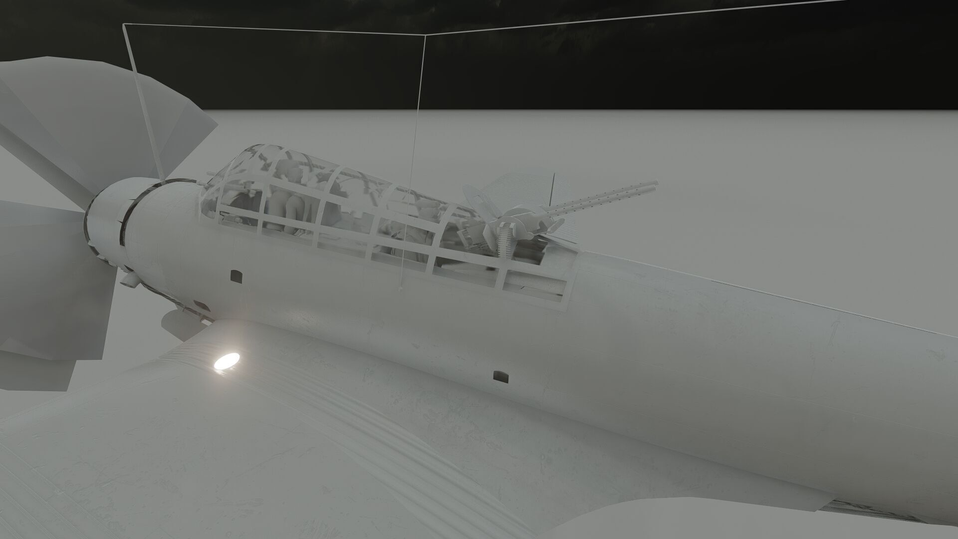 Douglas SBD Dauntless 3D model_34