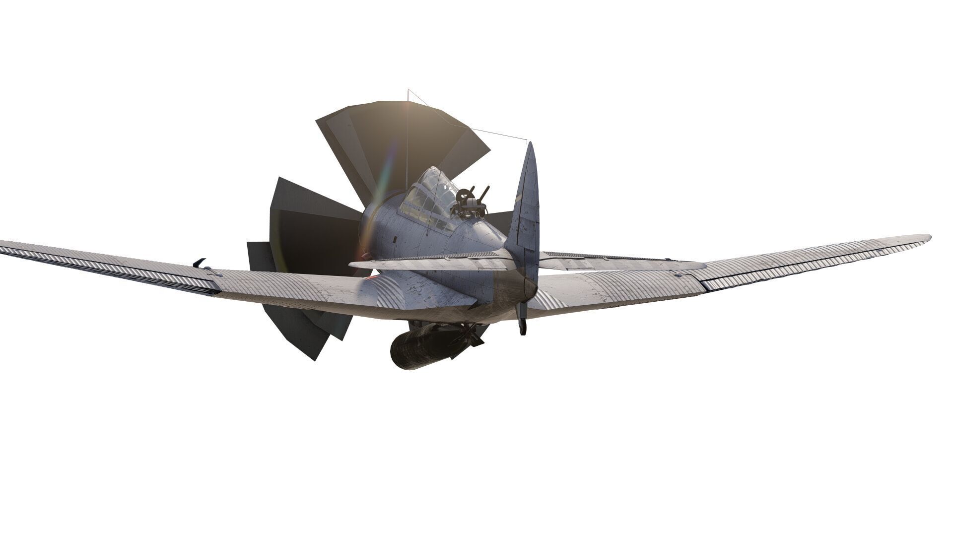 Douglas SBD Dauntless 3D model_2