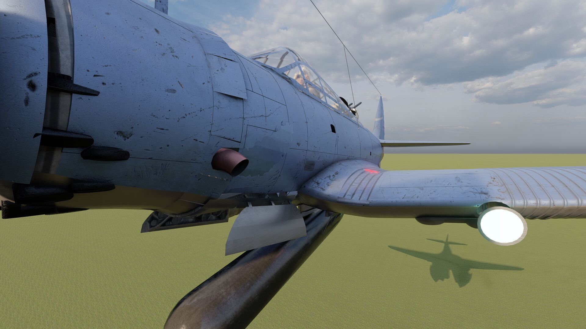 Douglas SBD Dauntless 3D model_16
