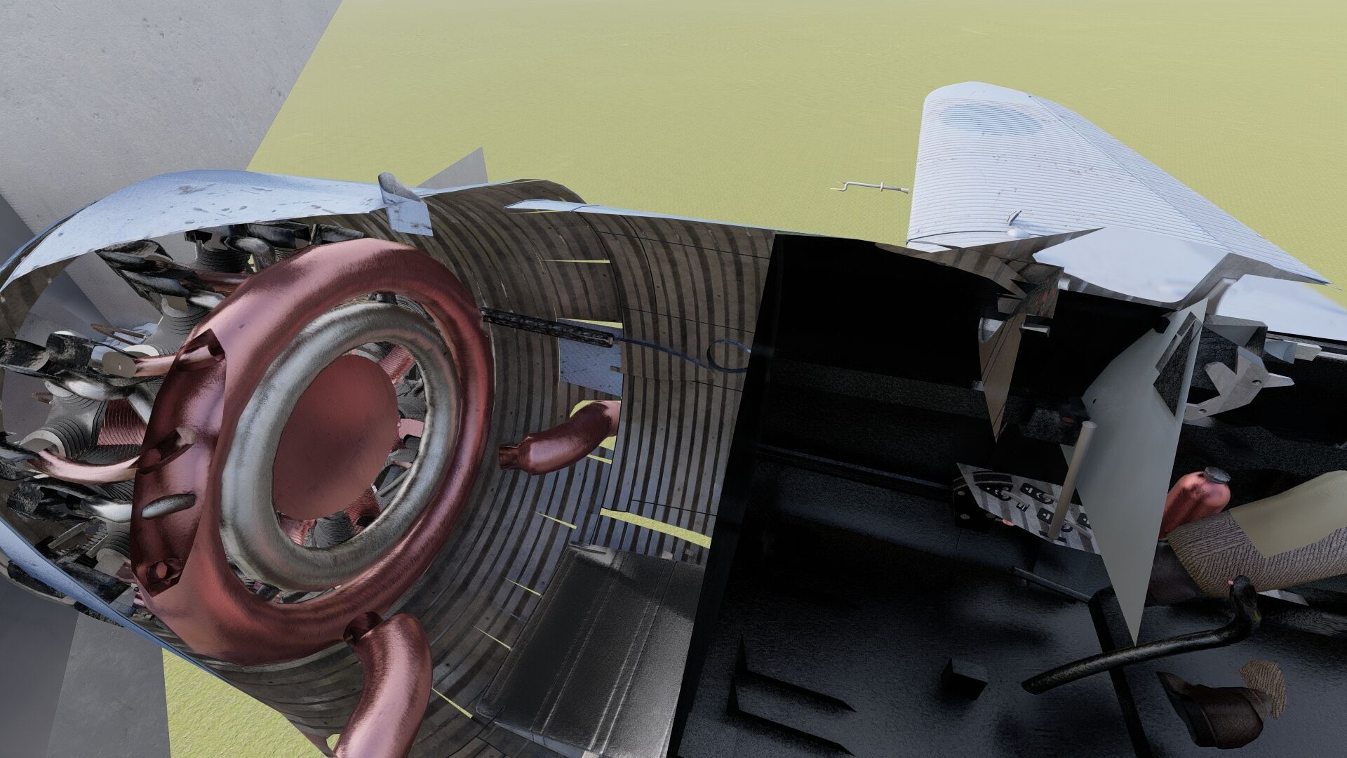 Douglas SBD Dauntless 3D model_30