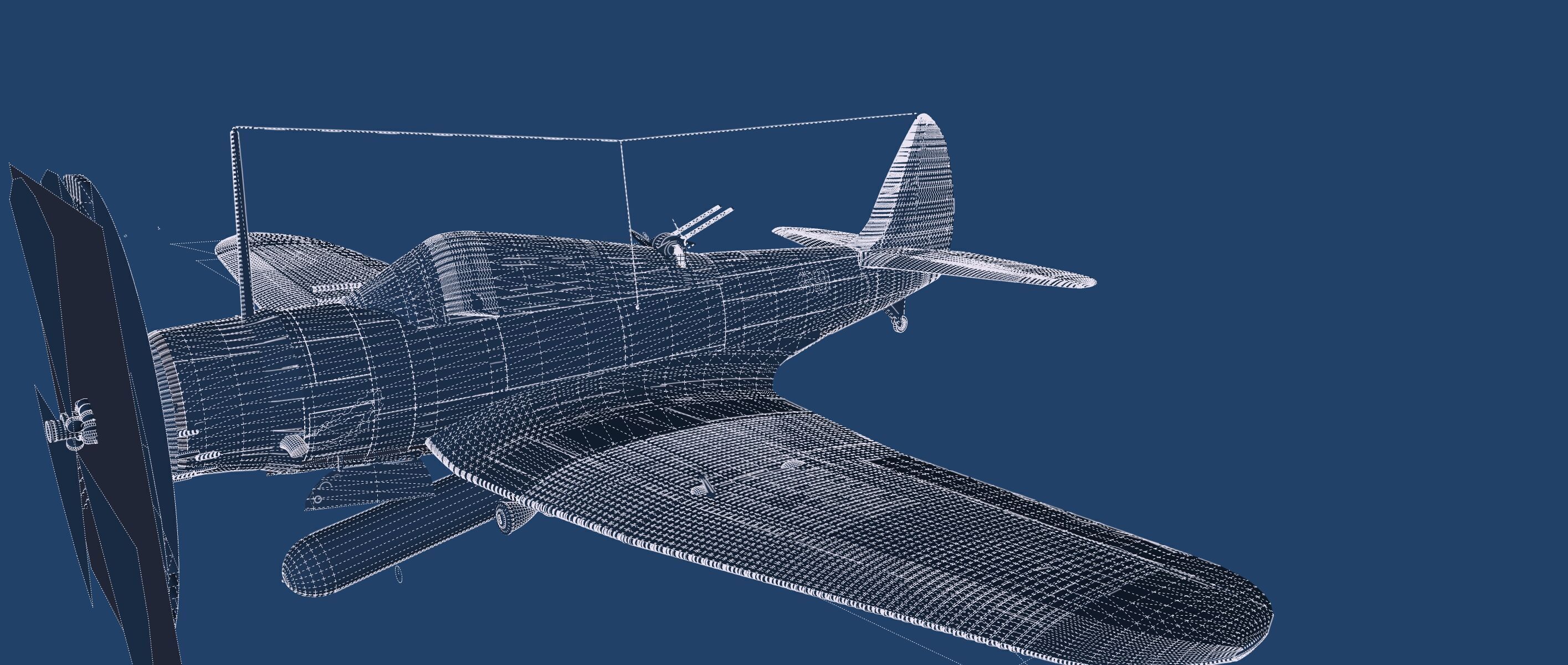 Douglas SBD Dauntless 3D model_43