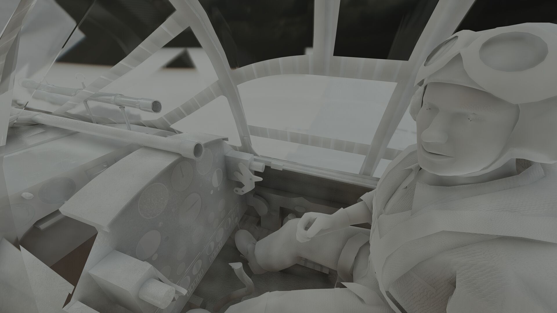 Douglas SBD Dauntless 3D model_36