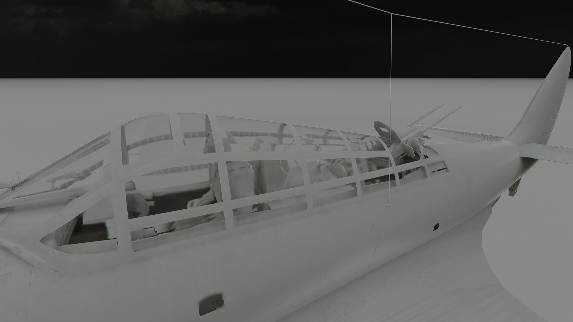 Douglas SBD Dauntless 3D model_33