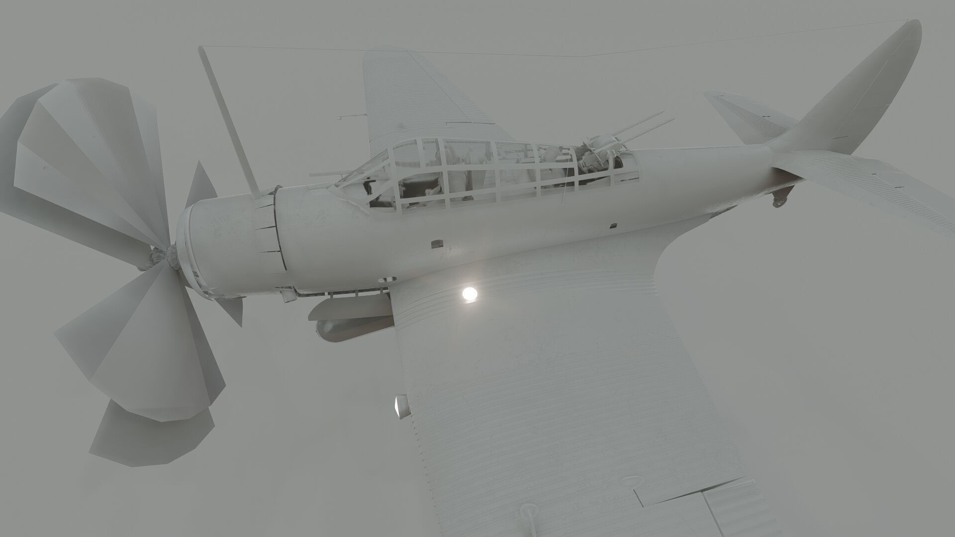 Douglas SBD Dauntless 3D model_31