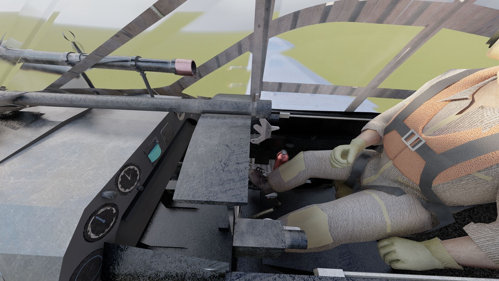 Douglas SBD Dauntless 3D model_24