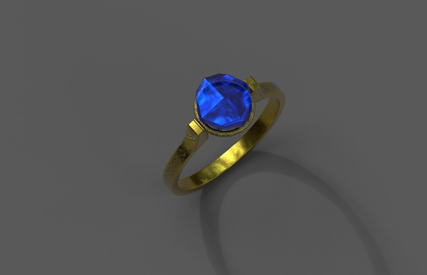 High-Quality 3D Ring Model Pack 4 Low-poly 3D model_20