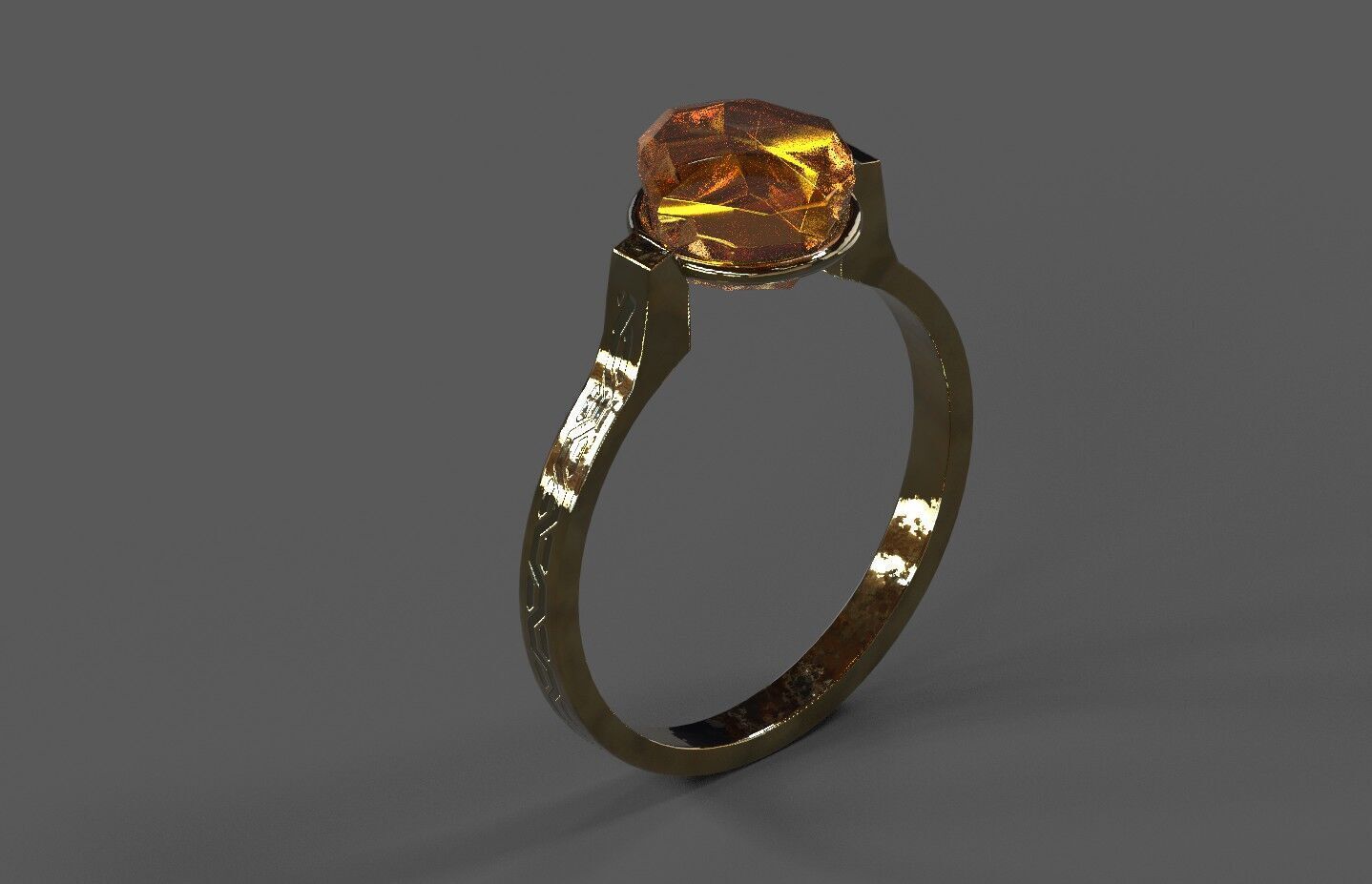 High-Quality 3D Ring Model Pack 4 Low-poly 3D model_1