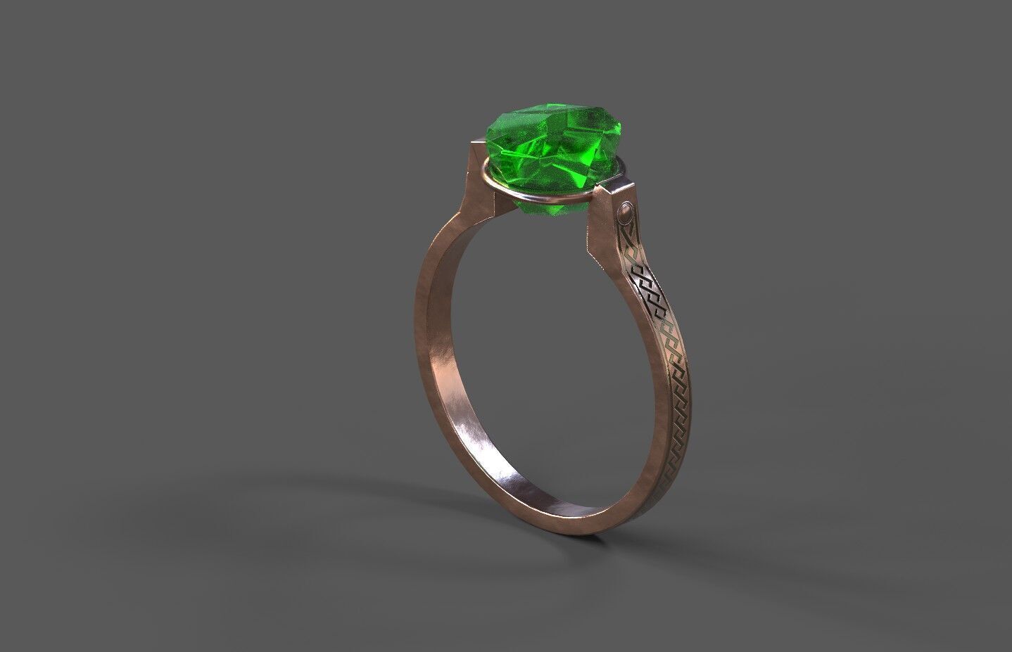 High-Quality 3D Ring Model Pack 4 Low-poly 3D model_13