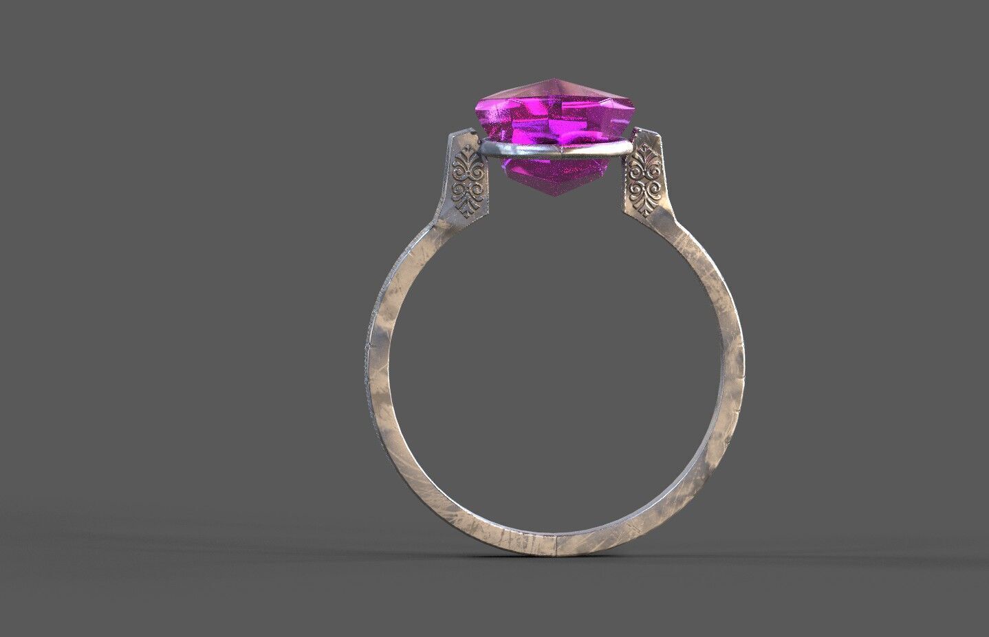 High-Quality 3D Ring Model Pack 4 Low-poly 3D model_7