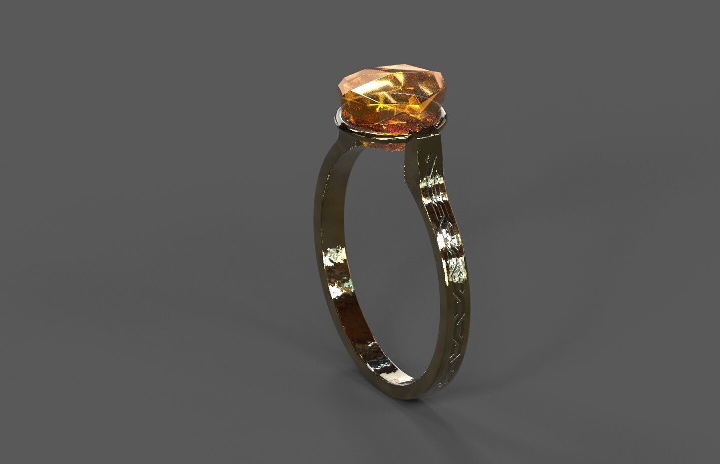 High-Quality 3D Ring Model Pack 4 Low-poly 3D model_3