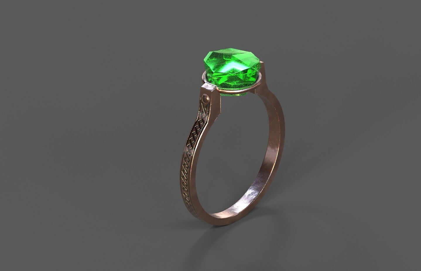 High-Quality 3D Ring Model Pack 4 Low-poly 3D model_11