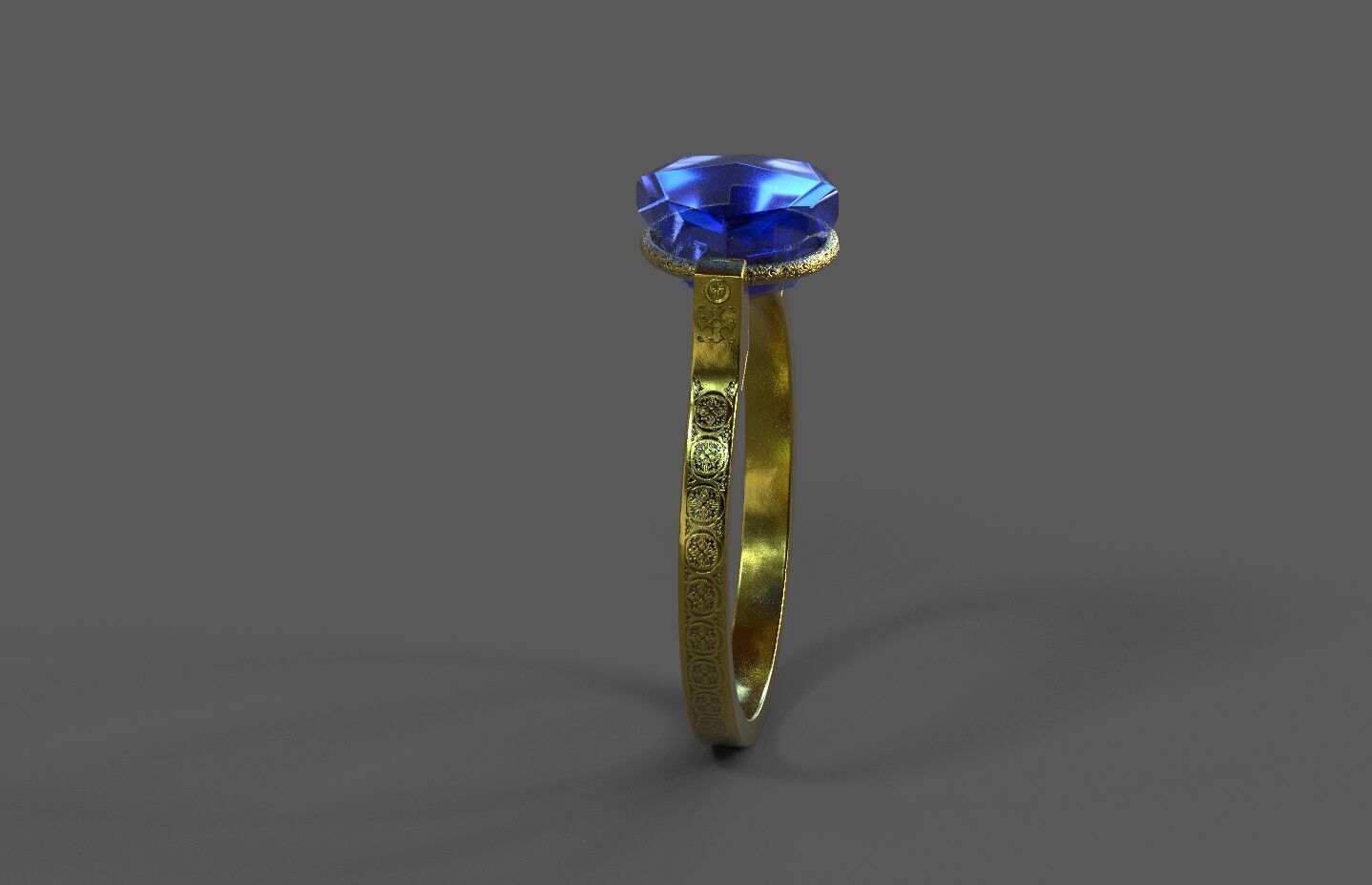 High-Quality 3D Ring Model Pack 4 Low-poly 3D model_19