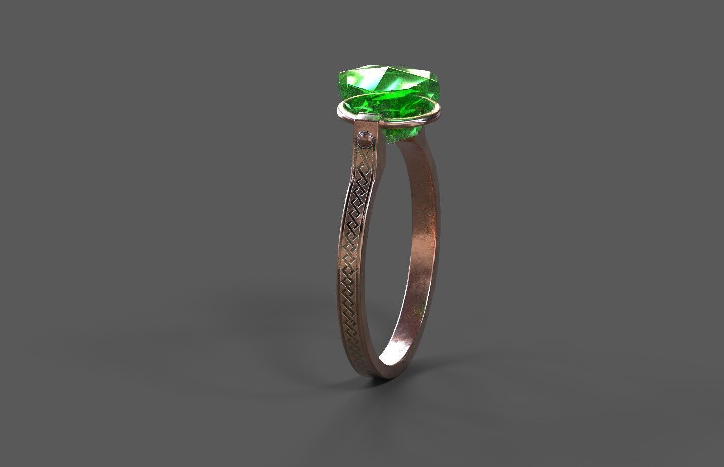High-Quality 3D Ring Model Pack 4 Low-poly 3D model_14