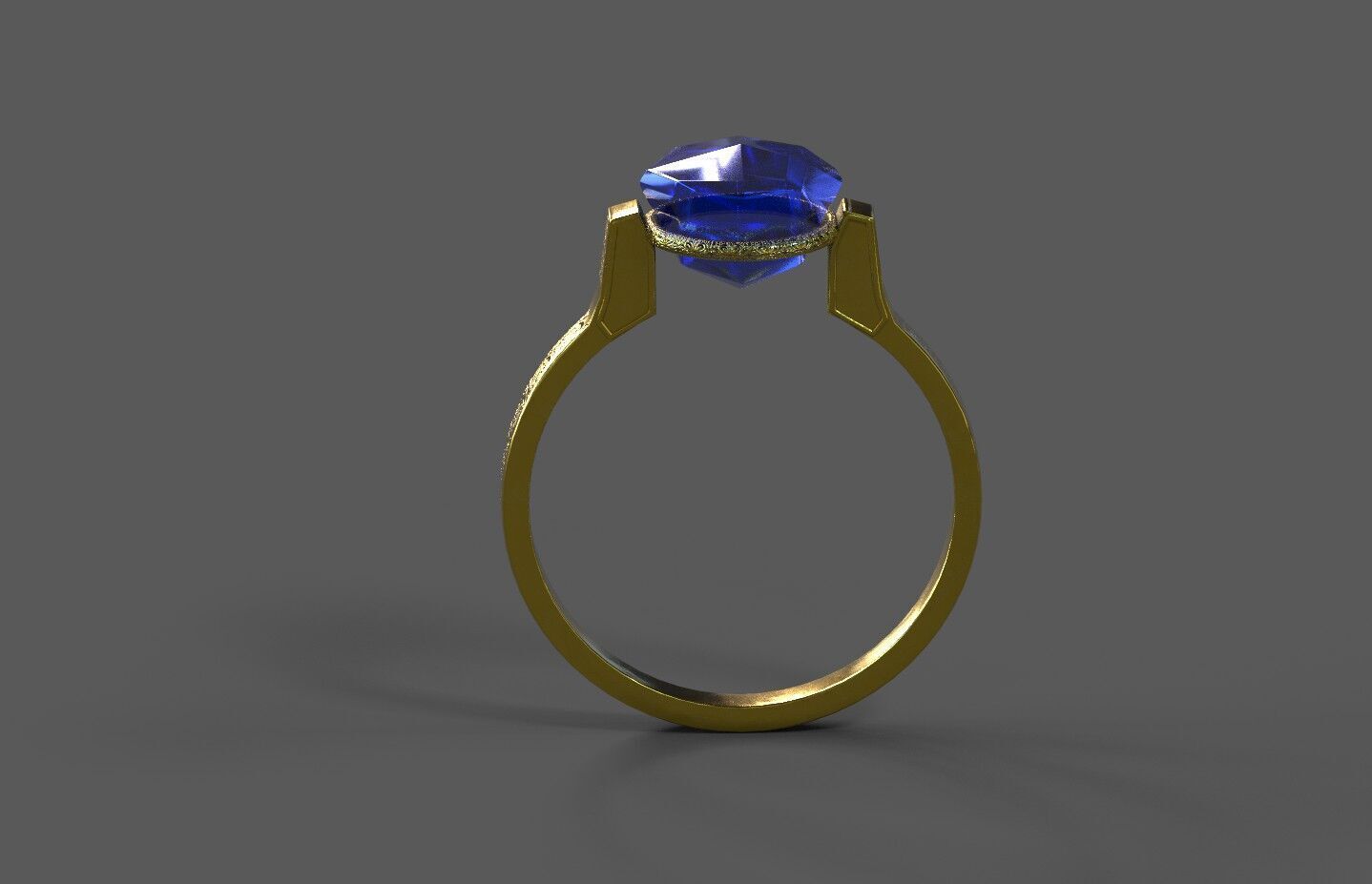 High-Quality 3D Ring Model Pack 4 Low-poly 3D model_17