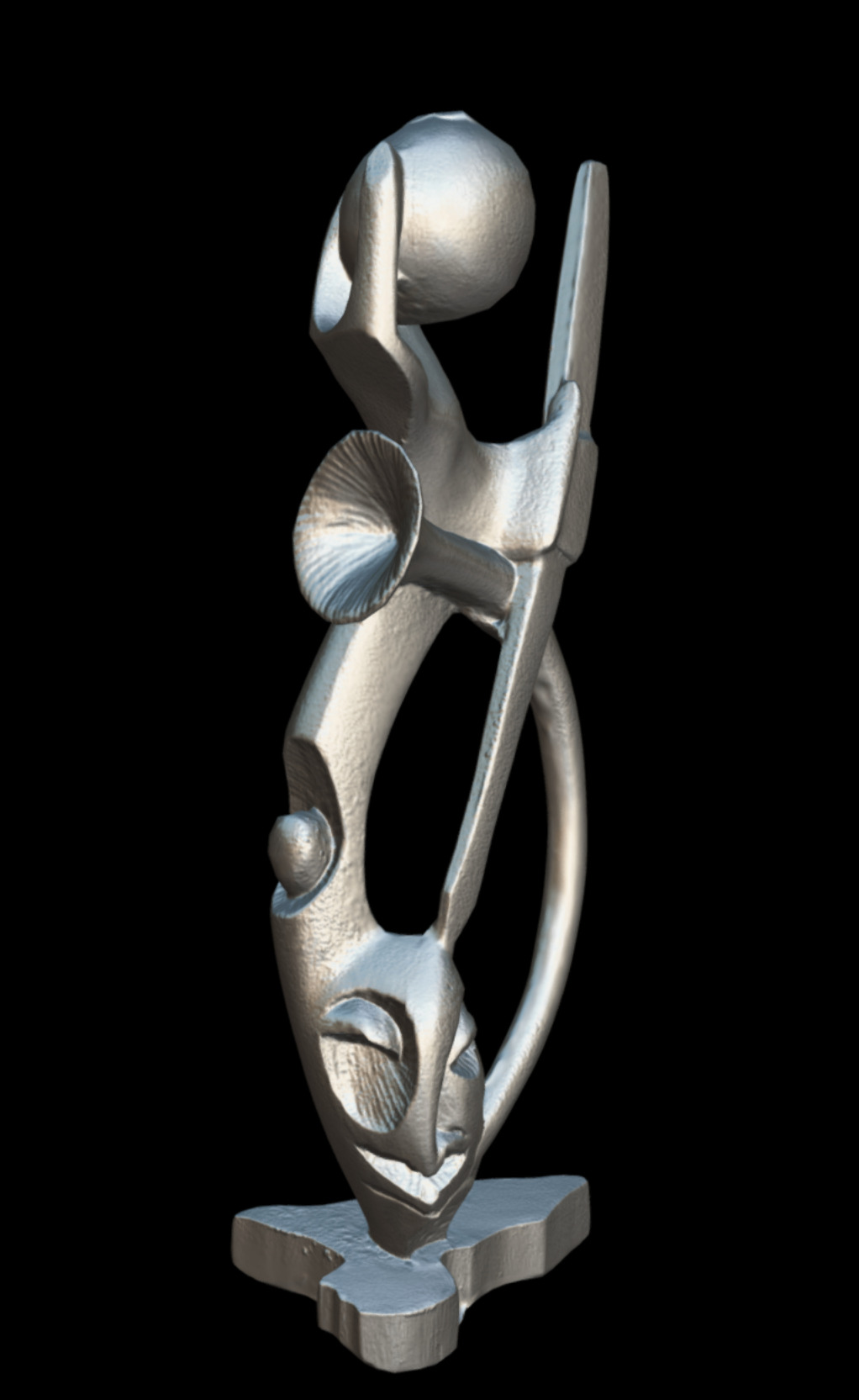 Agony of Truth Low-poly 3D model_10