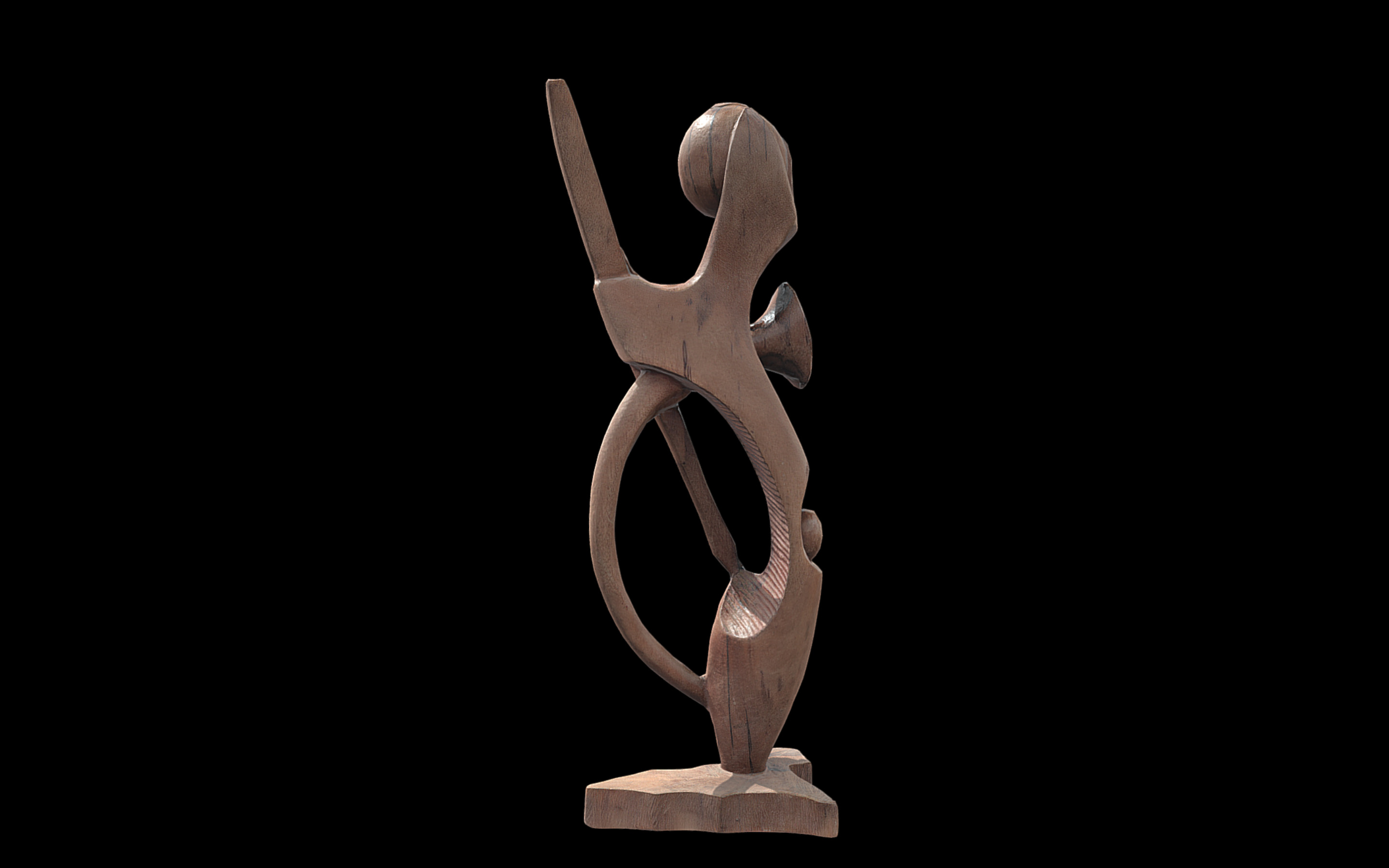 Agony of Truth Low-poly 3D model_2