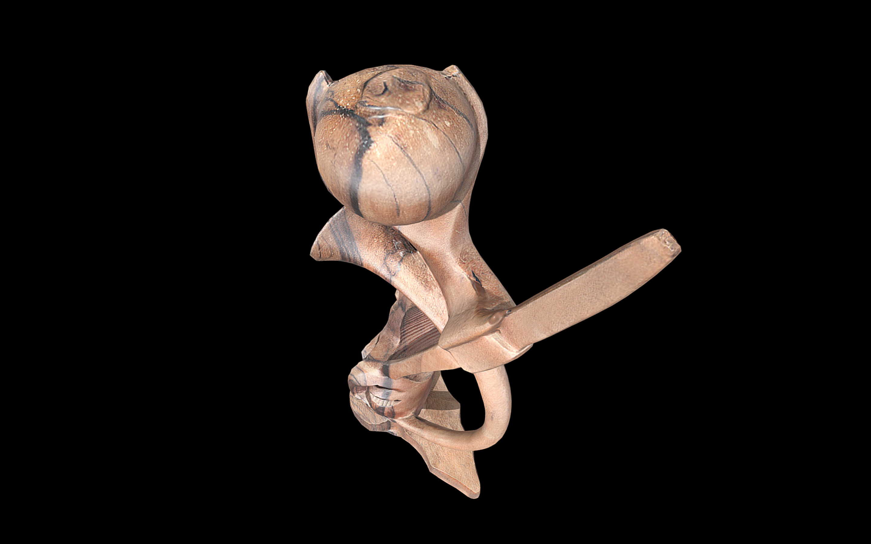 Agony of Truth Low-poly 3D model_4