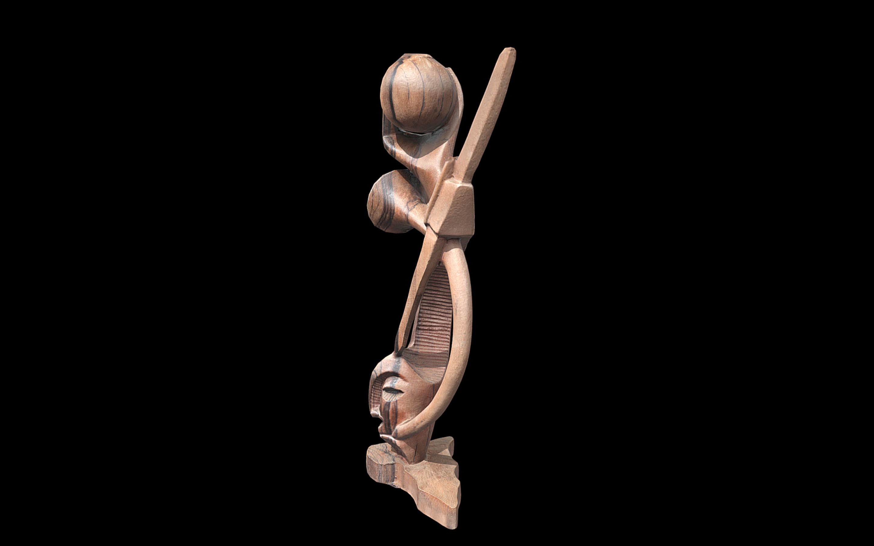 Agony of Truth Low-poly 3D model_1