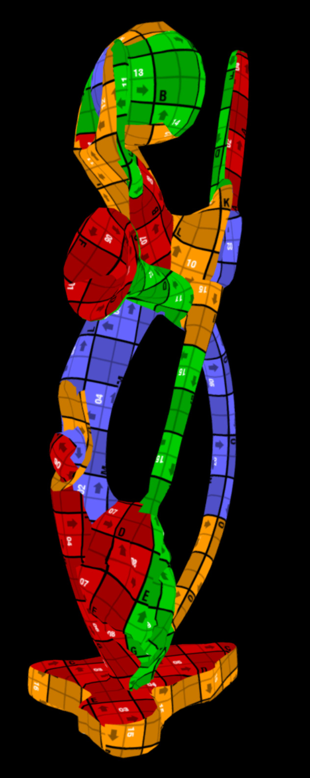 Agony of Truth Low-poly 3D model_12