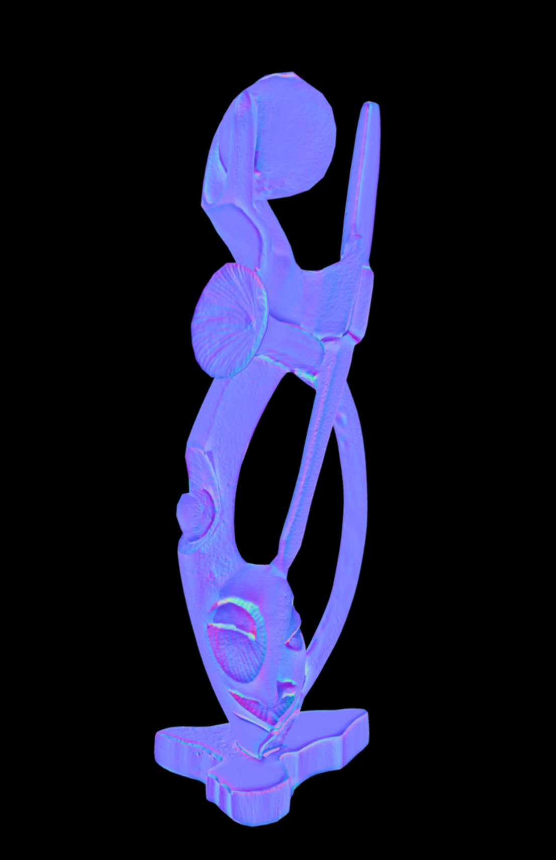 Agony of Truth Low-poly 3D model_8